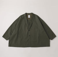 S.F.C 24AW - TAILORED SHIRT JACKET (HERRINGBONE)