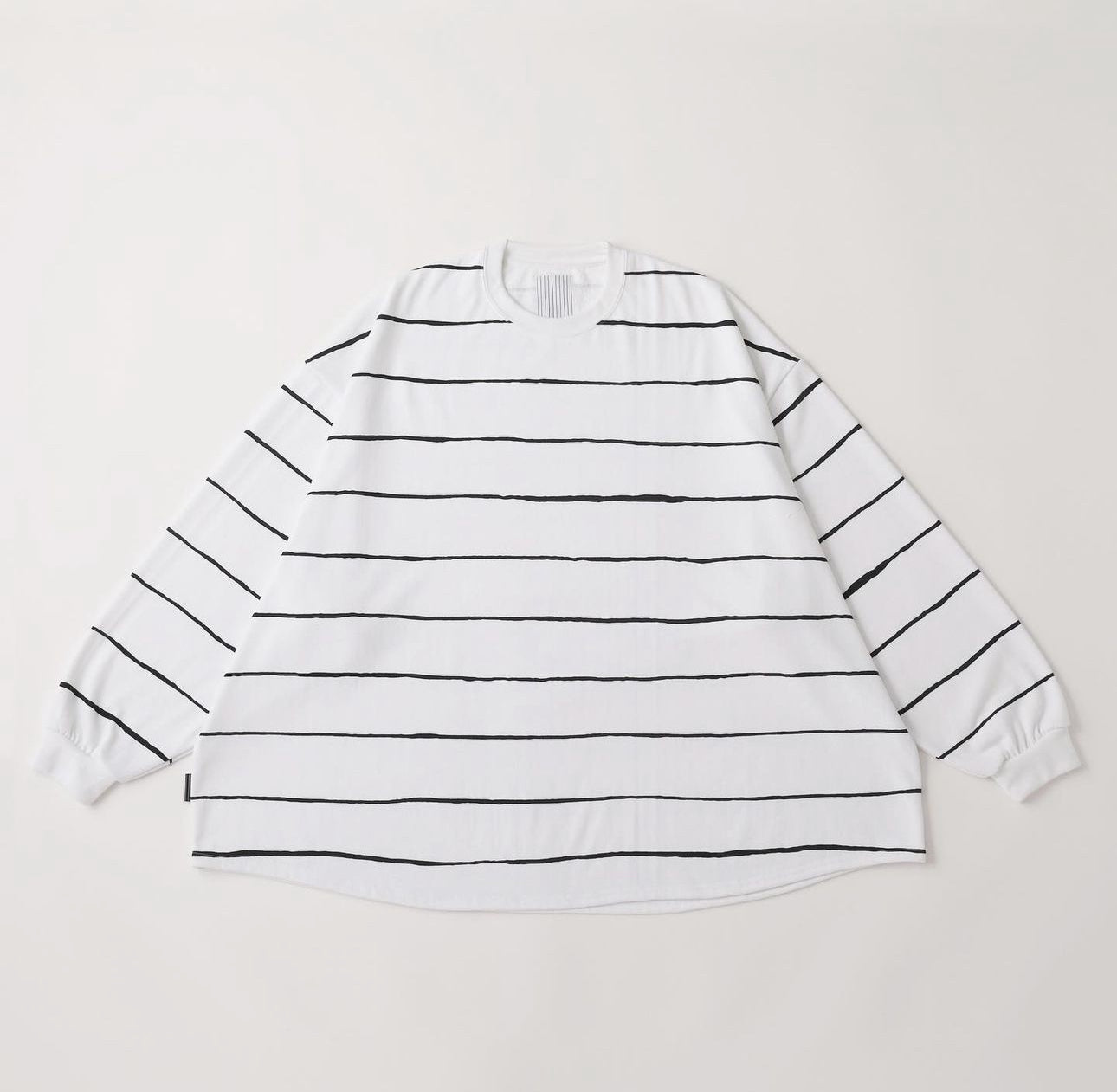 S.F.C 24AW - SUPER BIG WIDE SIDE STRIPE TECH LS TEE