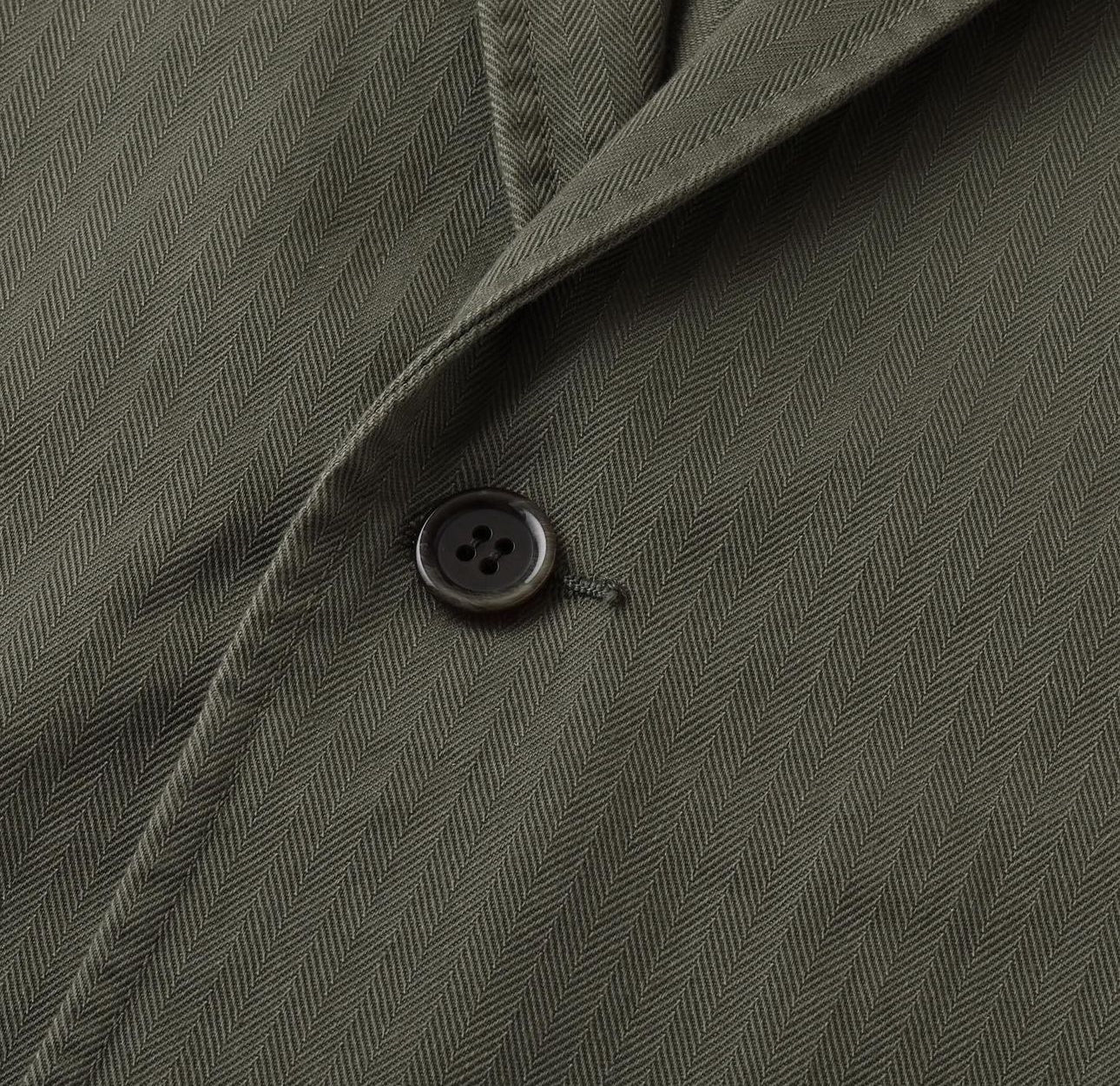 S.F.C 24AW - TAILORED SHIRT JACKET (HERRINGBONE)