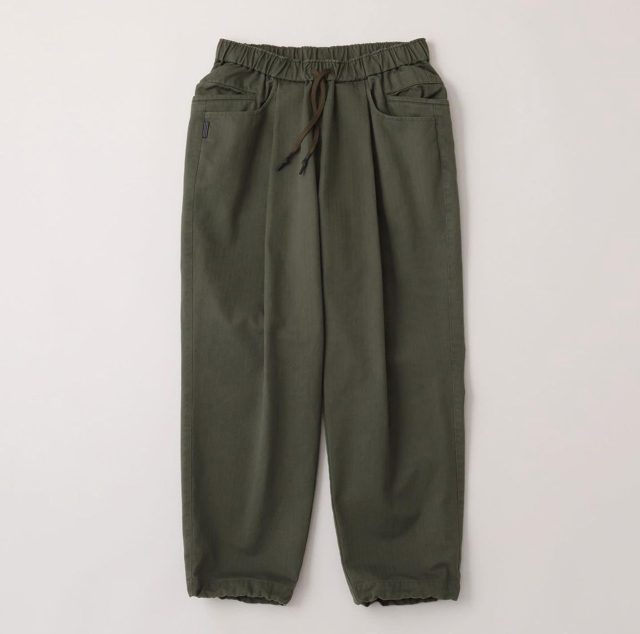 S.F.C 24AW - WIDE TAPERED EASY PANTS (HERRINGBONE)